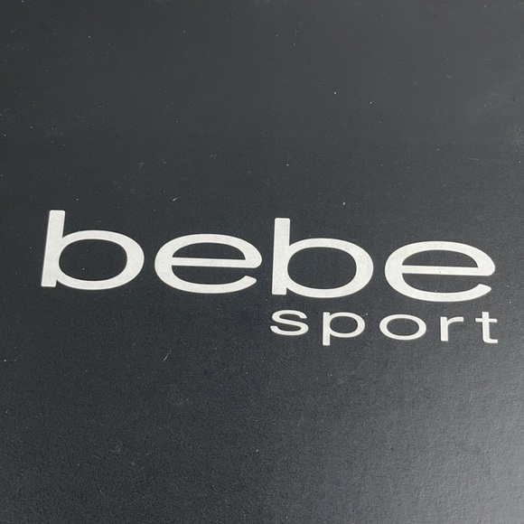 Bebe Sport Silver Sparkle Texture Light Up High Top - Picture 8 of 9